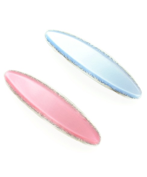 Oval Barrette ( Set of 2)