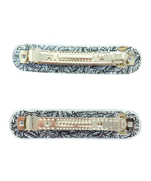 Rectangle Barrette ( Set of 2)