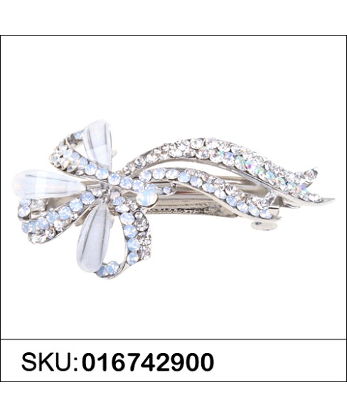 HairClips White