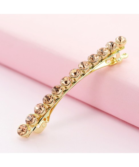 Crystal Rhinestone Barrette/Hair Clip (Clip Paris)