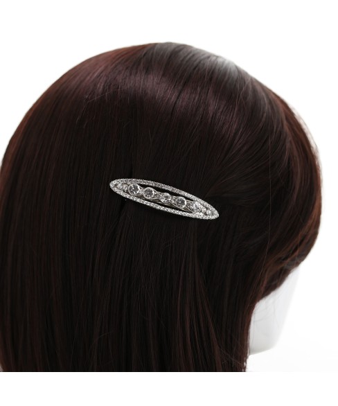 Crystal Rhinestone Barrette/Hair Clip