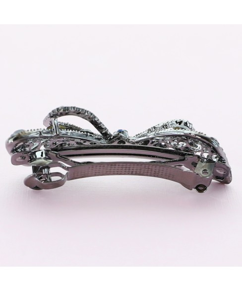 Crystal Rhinestone  Bow Barrette/Hair Clip