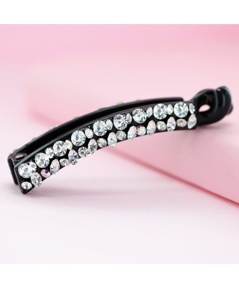 Lavish Australian Rhinestone Banana Clip (Small)