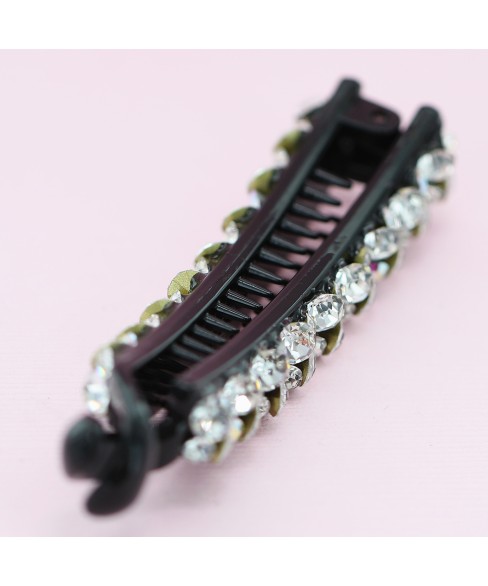 Lavish Australian Rhinestone Banana Clip (Small)