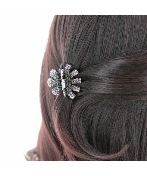 Crystal Rhinestone Claw Clip