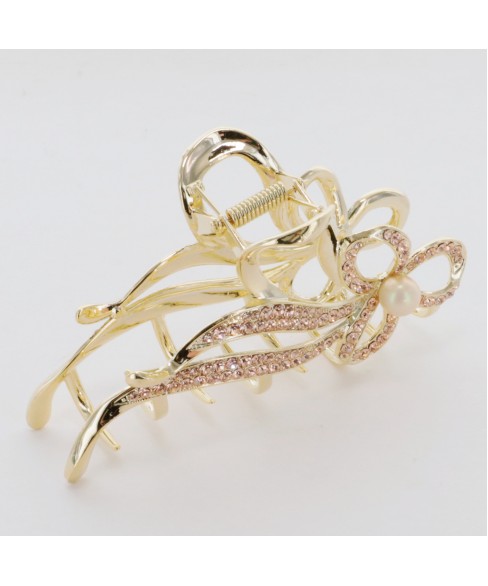 Large Women Rhinestones Crystal Claw Clip