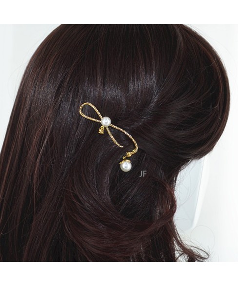 Hairpins White