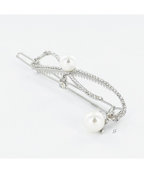 Hairpins White