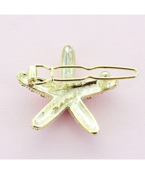 Swarovski Crystal Star Mini Barrette