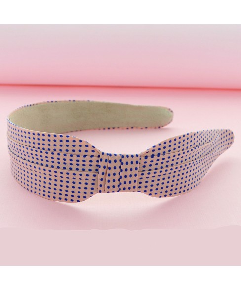 Polka Dot Bow Headband