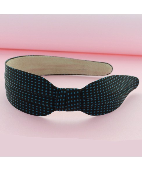 Polka Dot Bow Headband