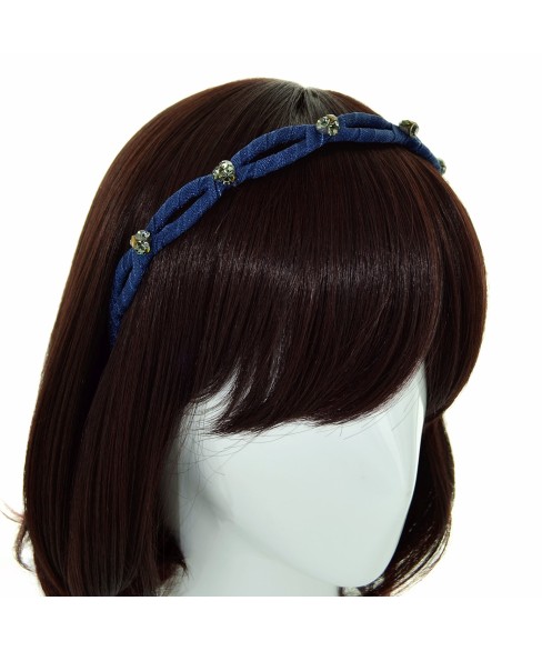 Swarovski Crystal Twisted Headband