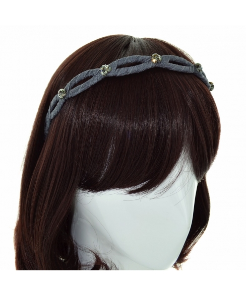 Swarovski Crystal Twisted Headband