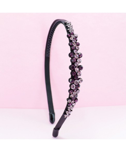 Australian Crystal Non-slip Soft Teeth Headband