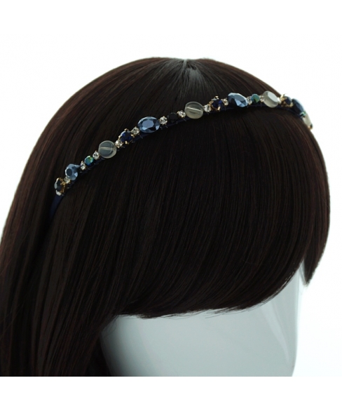 Elegant Handmade Crystal Headband