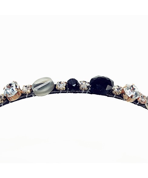 Elegant Handmade Crystal Headband