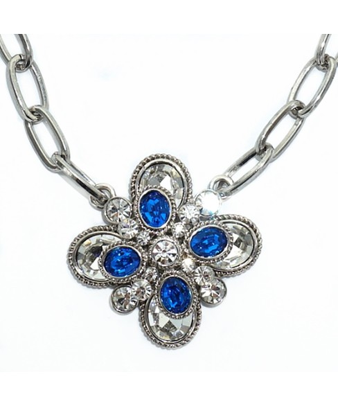 Sparkling Crystal Pendant Necklace