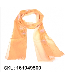 Silk Scarves Orange