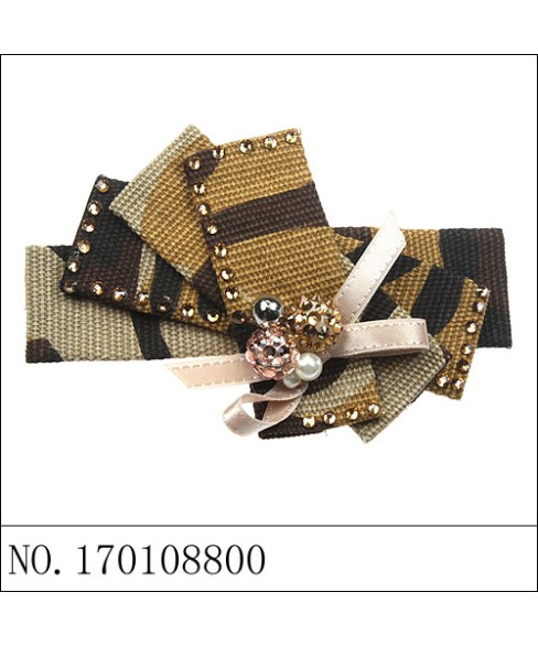 Tee Hairclips Brown