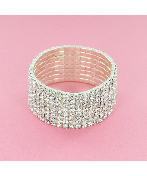 Sparkling Crystal Stretch  Bracelets