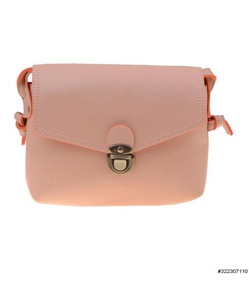 Vegan leather clasp closure crossbody mini bag Vegan leather clasp closure crossbody mini bag