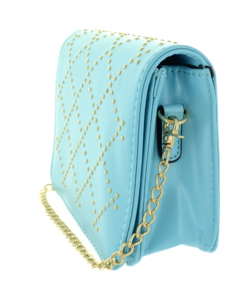 Faux Lether Studded Mini Crossbody Bag