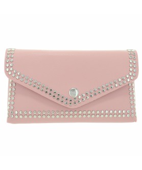 Studded Faux Leather Belt Bag
