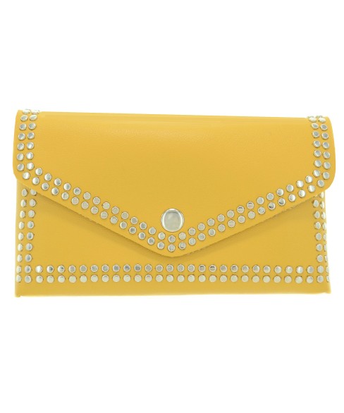 Studded Faux Leather Belt Bag