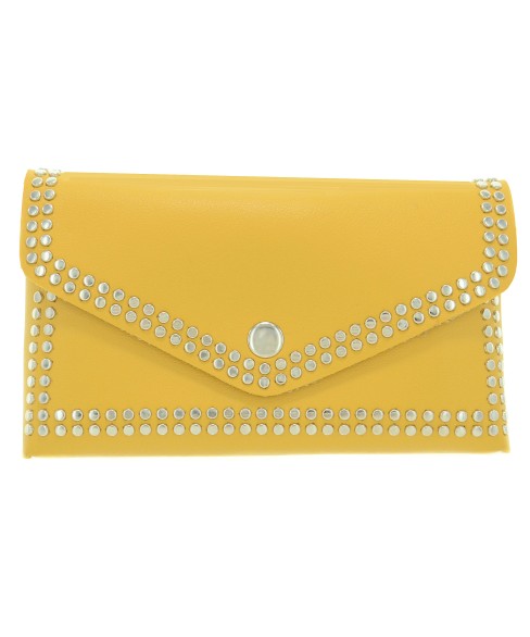 Studded Faux Leather Belt Bag