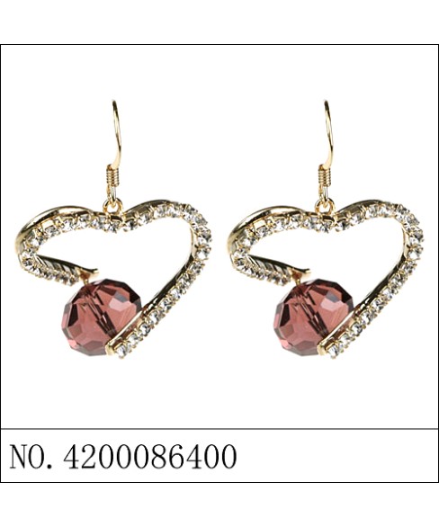 Earrings Brown