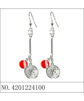 Earrings Red