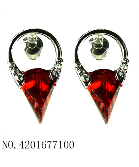 Earrings Red