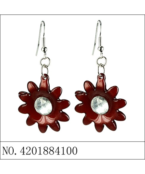 Earrings Red