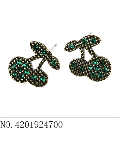 Earrings Green