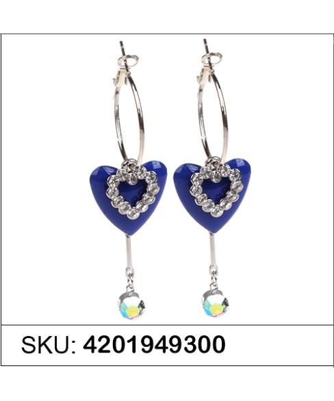 Earrings Blue