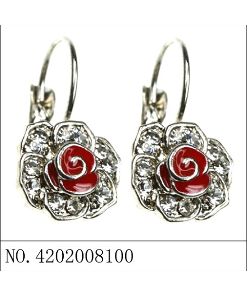 Earrings Red