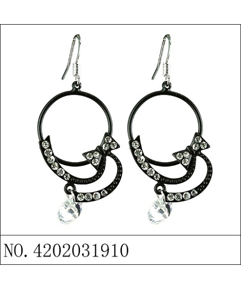 Earrings Black