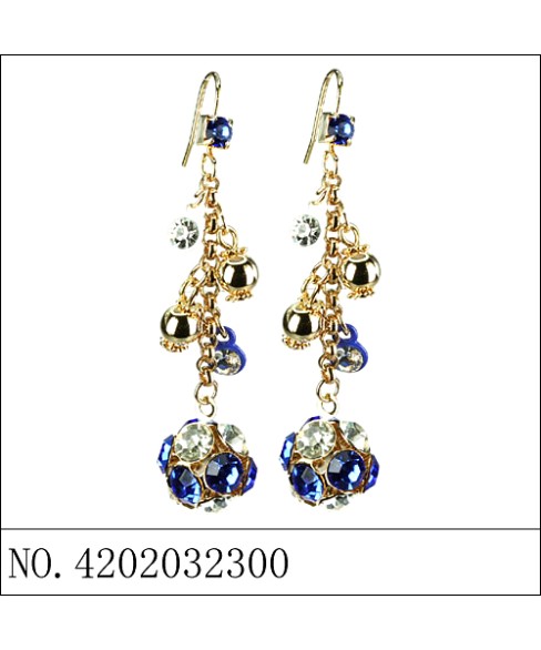 Earrings Blue