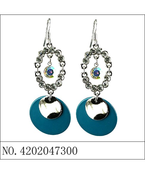 Earrings Blue