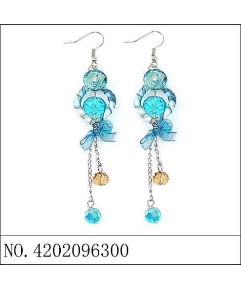 Earrings Blue