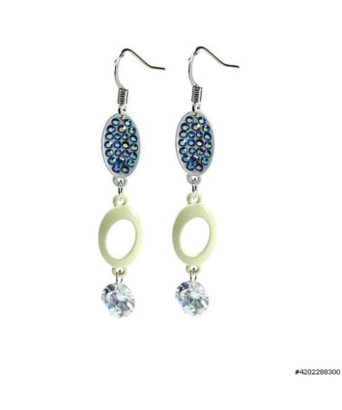 Earrings Blue