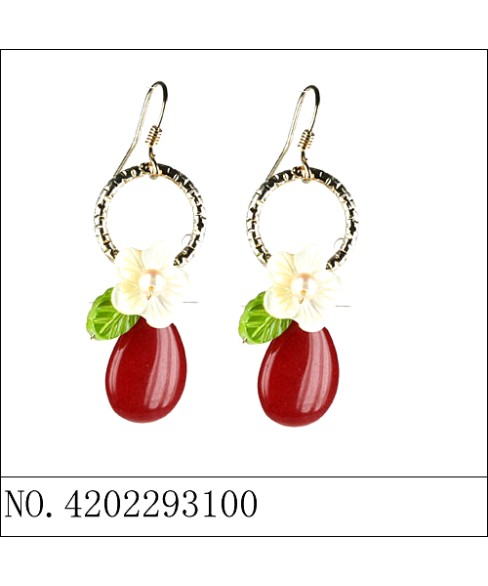 Earrings Red