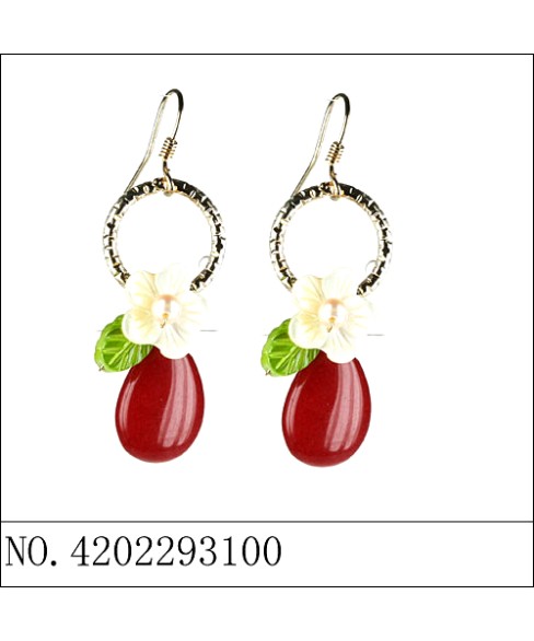 Earrings Red