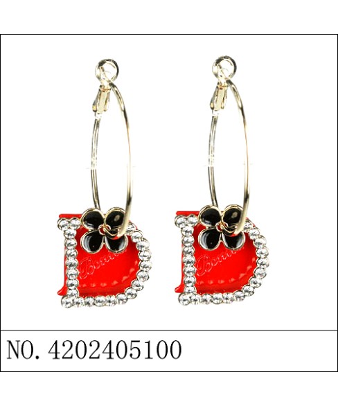 Earrings Red