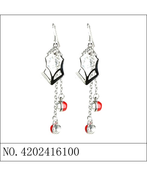 Earrings Red