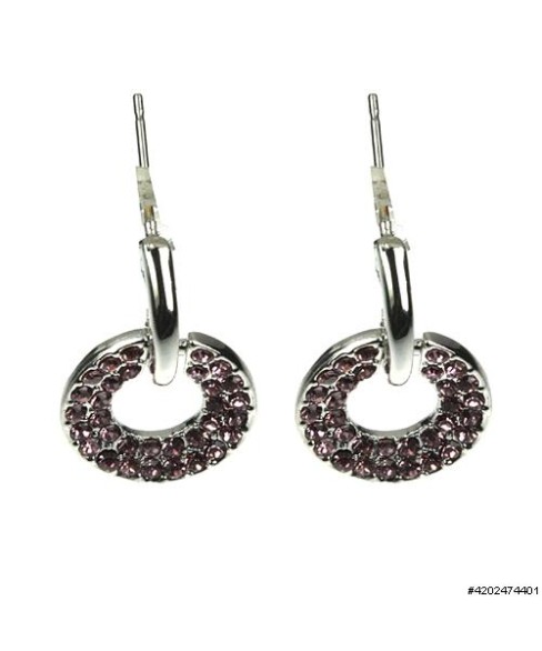 Earrings Purple