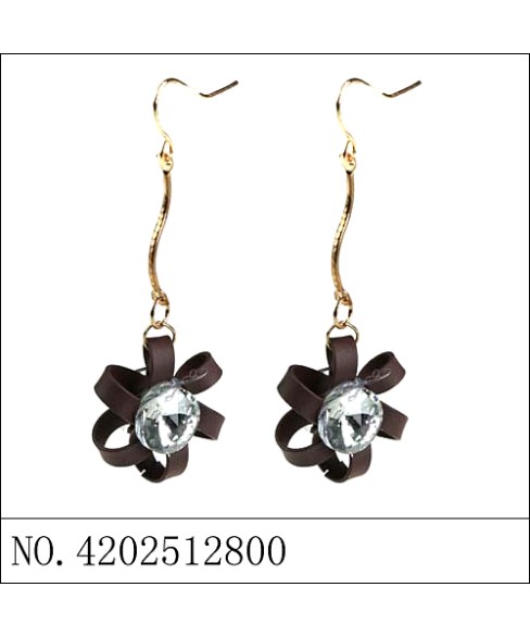 Earrings Brown