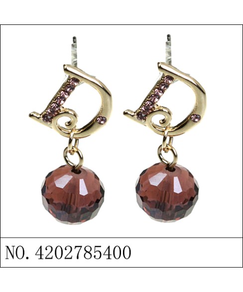 Earrings Brown