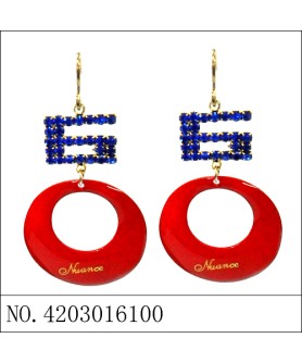 Earrings Red