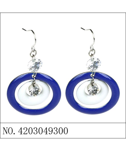 Earrings Blue